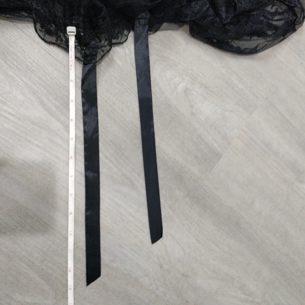 NWOT coverup soft black lace - Picture 14 of 15